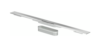 Latakas Aco ShowerDrain S+ L-1000 mm grot. Plate su plaukų sieteliu be trapo K3 90105113