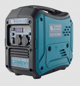 Inverterinis generatorius KÖNNER amp SÖHNEN KS 3000i S, 3000W
