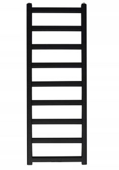Rankšluosčių džiovintuvas Regnis Drabinka 30x92 cm, matinė juoda (struktūrinė)