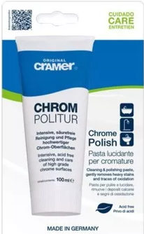 Valiklis chromuotiems paviršiams Cramer Chrom Politur 100 ml