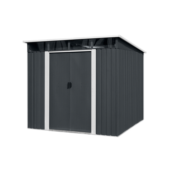 Metalinis sandėliukas su stoglangiu, 4,8 m2
