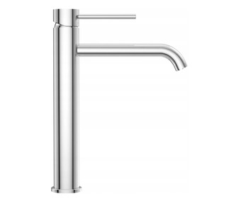 Aukštas maišytuvas praustuvui Balneo CASCADE - 2, chromas, H0101010201