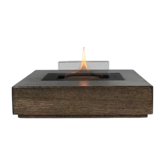 Tenderflame HOLLY 90 OAK stalo židinys, tamsus,naudojamas Tenderfuel skystis