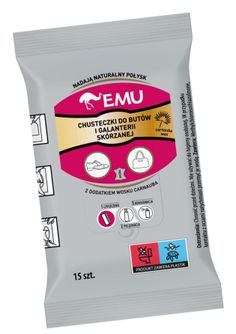 Servetėlės odos gaminiams EMU, 15vnt., 53EM2722