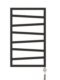 Elektrinis rankšluosčių džiovintuvas Terma ZigZag, metalinė pilka, 50 cm x 83.5 cm, 300 W, dešininis, pilnai paruoštas naudojimui