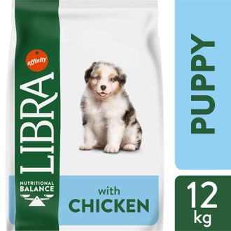 LIBRA DOG PUPPY CHICKEN šuniukams su vištiena 10kg (3), 964579