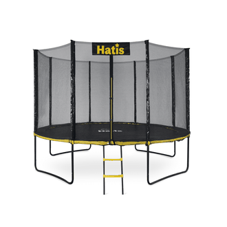 Batutas HATIS 3,66 m. su apsauginiu tinklu ir laipteliais