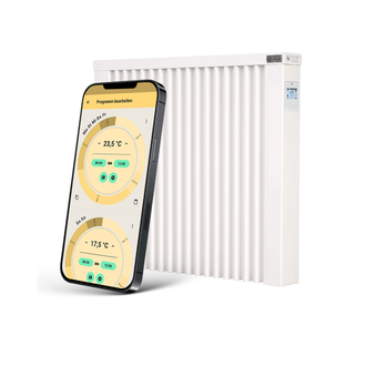Elektriniai radiatoriai AeroFlow su FlexiSmart Pro valdymu,MAXI 2450 FlexiSmart Pro