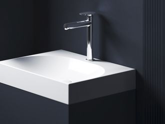 Praustuvo maišytuvas 255 mm be dugno vožtuvo, Ravak SG 014.00CR, chromas, X070524