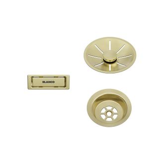 Blanco ventilių komplektas satin gold, 203476