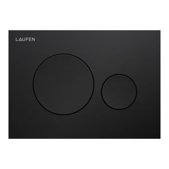 Vandens nuleidimo mygtukas Laufen Ineo Moon H9001147160001, juodas matinis