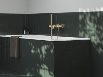 Vonios/dušo maišytuvas be dušo komplekto, Ravak ES 022.60GLB, šlifuoto aukso, X070603