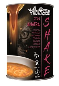 VIBRISSE Shake kokteilis katėms su antiena 135g 12vnt, C1018669