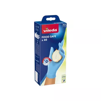 VILEDA Food Safe pirštinės ,M/L, 40 vnt., 4023103235366, VILE23536