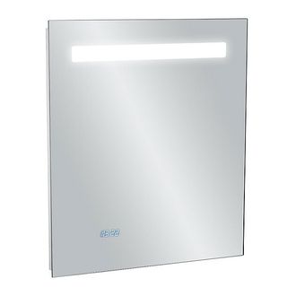 Veidrodis Kohler 55 cm su LED apšvietimu, su laikrodžiu, nerasojantis, EB1158NF