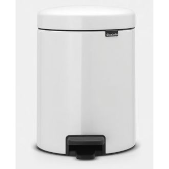 Šiukšlių dėžė NEWICON 5 L, white, 112065