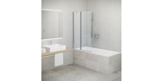 Vonios sienelė Roth TV2 100 cm, chromas