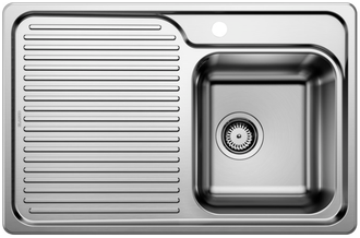 Plieninė plautuvė BLANCO CLASSIC 40 S RE 18/10 O.AF