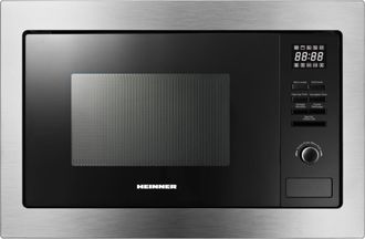 Įmontuojama mikrobangų krosnelė 900W, 20L HMW-MDBI25GDIX HEINNER