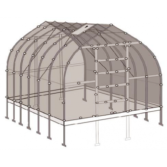Šiltnamio karkasas 5 m2 Standart KLASIKA