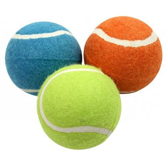 PET NOVA Tennis balls kamuoliukų rinkinys 6cmx3vnt (plūduriuoja) 2pak, TENNIS-BALL-3