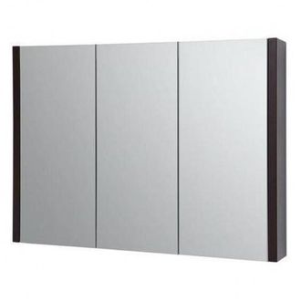 Veidrodinė spintelė RB Serena 100 cm, juodas ąžuolas 1400701
