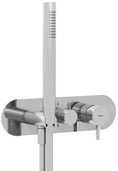 Ravak Espirit Potinkinis maišytuvas, 2 funkcijų be korpuso, su dušo komplektu, Chrome X070207