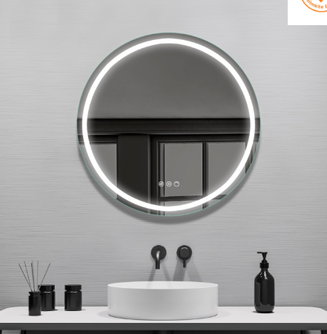 Vonios veidrodis su LED apšvietimu MIA ROUND Ø800MM, J016987