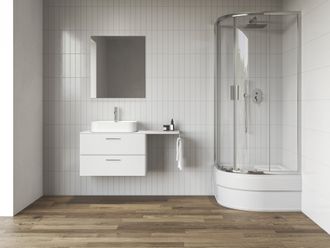 Žema dušo kabina Ravak Blix II NBLCP4 Sabina 90x90 cm 3BM70C40Z1