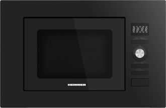 Įmontuojama mikrobangų krosnelė 800W, 20L HMW-MDBI20GDBK HEINNER