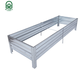 Pakelta lysvė KLASIKA GARDEN, cinkuota, 90x190x20 cm