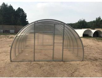 Šiltnamis Liuks (plotis 3,5m), danga 4mm, 6m