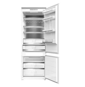 195.3 cm. įmontuojamas šaldytuvas su šaldikliu Lord C27