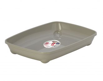 PET NOVA tualetas katėms mažas pilkas 37cm, KITTYTRAY-S-G