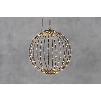 Šviečianti dekoracija Finnlumor 160 LED, šilta balta, 30 cm