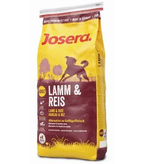 Josera Lamb & Rice sausas pašaras šunims 0.9kg
