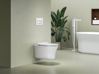 Pakabinamas WC Ravak Ypsilon RimOff, baltas, X01959