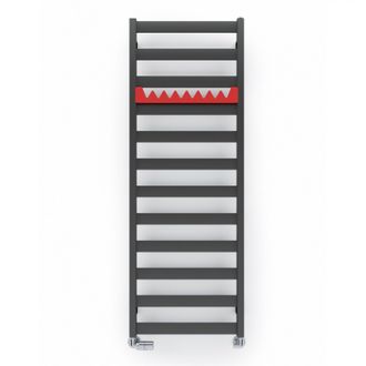 Rankšluosčių džiovintuvas gyvatukas Terma Vivo 115x50 cm juodas