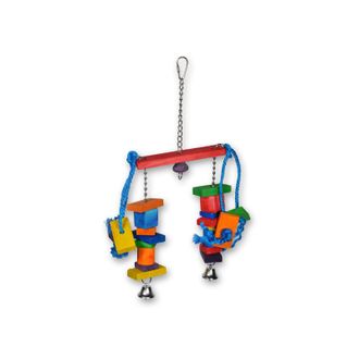 VADIGRAN Double Cubes spalvoti kubai paukščiams 40cm, 14052