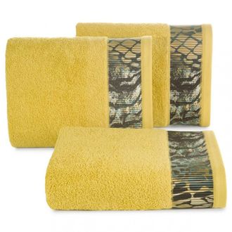 Rankšluostis CARLA Mustard 50x90 cm, 375128