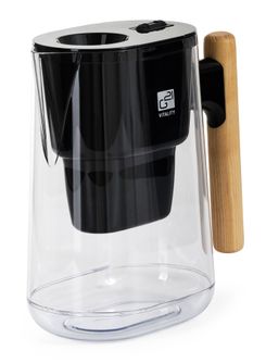 Ąsotis su vandens filtru G21, 60022501, 2,5 L, Juodas