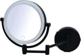 Kosmetinis veidrodis Ridder Shuri ,26 x45x27.5cm, juodas