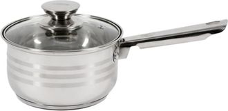 Puodas nerūdijančio plieno su teflono danga 1.9L 16x9.5cm HR-HJ-019 HEINNER