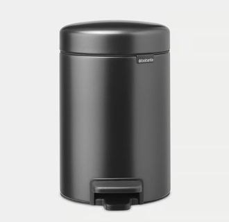 Šiukšlių dėžė Brabantia NEWICON 3L, Confident Gray, 233449