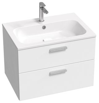 Spintelė praustuvui Ravak Chrome SD 700 balta/balta chromuota rankenėlė X000001773