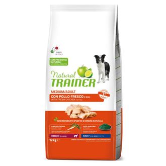 Trainer Natural MEDIUM ADULT su Vištiena 12kg, 963167