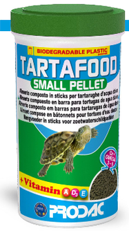 PRODAC TARTAFOOD SMALL PELLET maistas vėžliams 250ml 75g, TARSP250.1