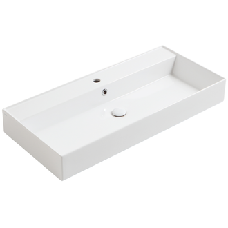 Praustuvas Simas Agile 101x46 cm, balta matinė, AG101 BIANCO MATT