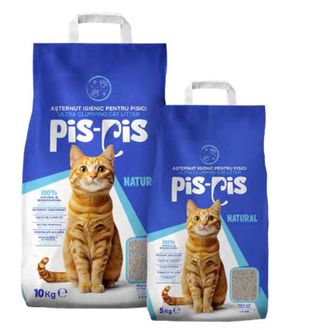 PIS-PIS natūralus kraikas katėms 5kg