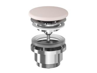 Stacionari praustuvo sifono galvutė Ravak Flat, Alabaster Pink, X03072